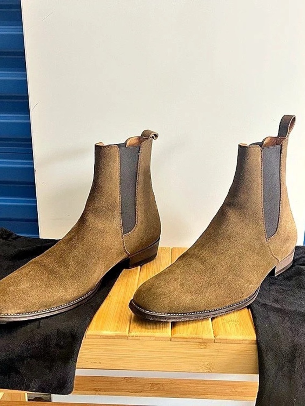 ORO Los Angeles The Classic Chelsea Boots Brown